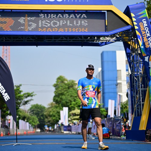Race photo from SURABAYA ISOPLUS MARATHON 2026