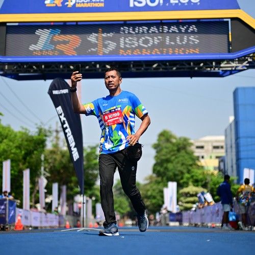 Race photo from SURABAYA ISOPLUS MARATHON 2026