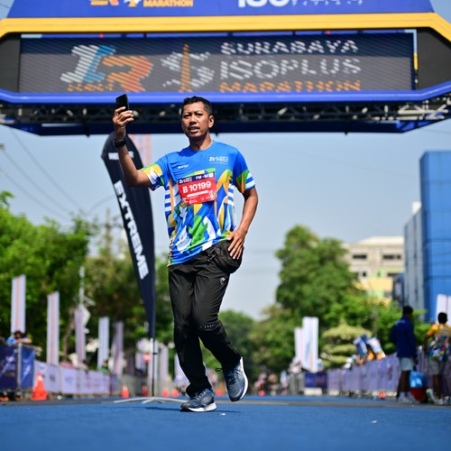 Race photo from SURABAYA ISOPLUS MARATHON 2026
