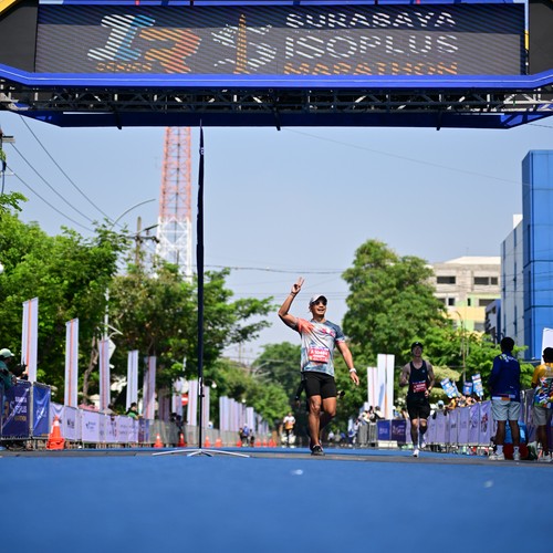 Race photo from SURABAYA ISOPLUS MARATHON 2026