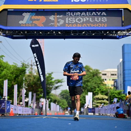 Race photo from SURABAYA ISOPLUS MARATHON 2026