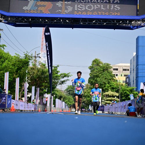Race photo from SURABAYA ISOPLUS MARATHON 2026