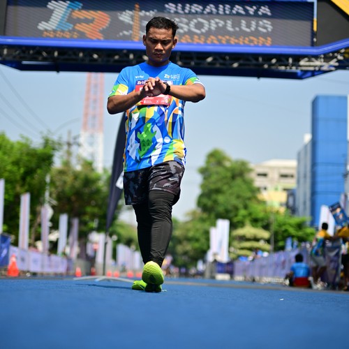 Race photo from SURABAYA ISOPLUS MARATHON 2026