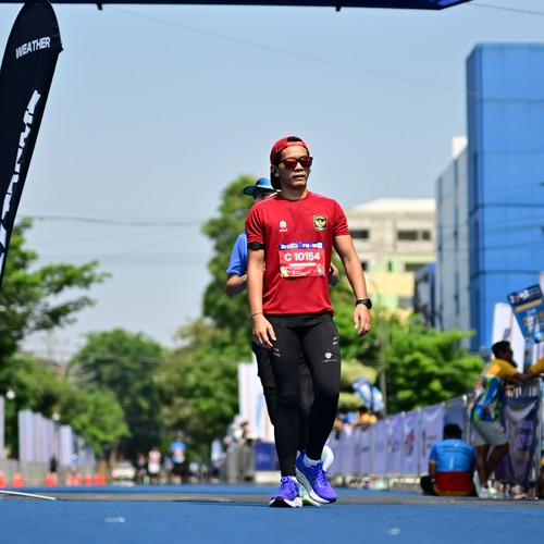 Race photo from SURABAYA ISOPLUS MARATHON 2026