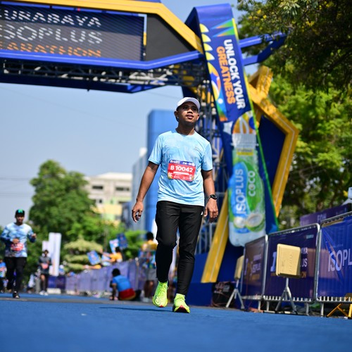 Race photo from SURABAYA ISOPLUS MARATHON 2026