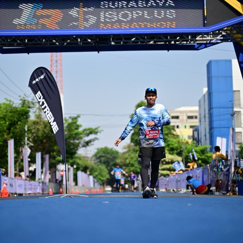 Race photo from SURABAYA ISOPLUS MARATHON 2026