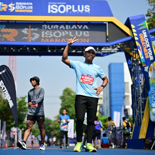 Race photo from SURABAYA ISOPLUS MARATHON 2026