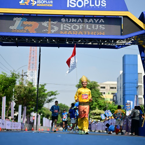 Race photo from SURABAYA ISOPLUS MARATHON 2026
