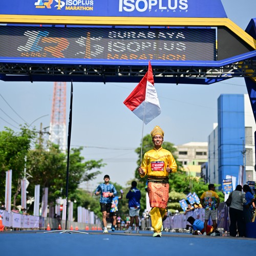 Race photo from SURABAYA ISOPLUS MARATHON 2026