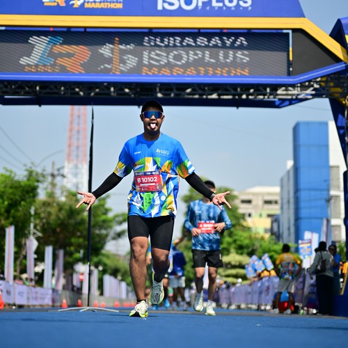 Race photo from SURABAYA ISOPLUS MARATHON 2026