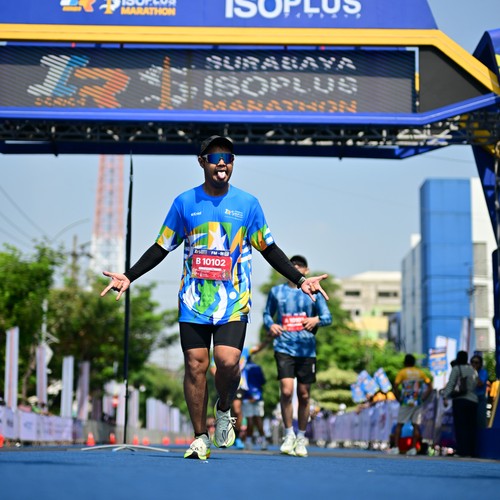 Race photo from SURABAYA ISOPLUS MARATHON 2026