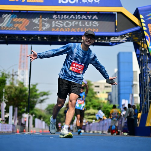 Race photo from SURABAYA ISOPLUS MARATHON 2026