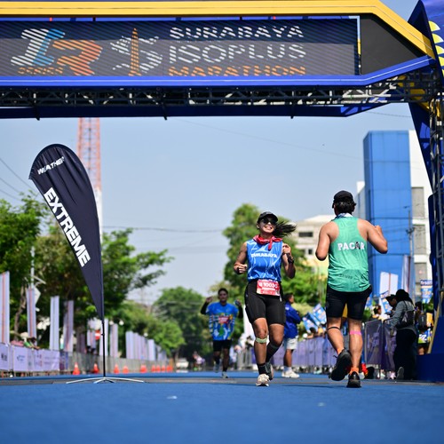 Race photo from SURABAYA ISOPLUS MARATHON 2026