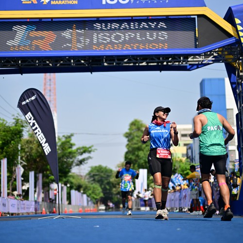 Race photo from SURABAYA ISOPLUS MARATHON 2026