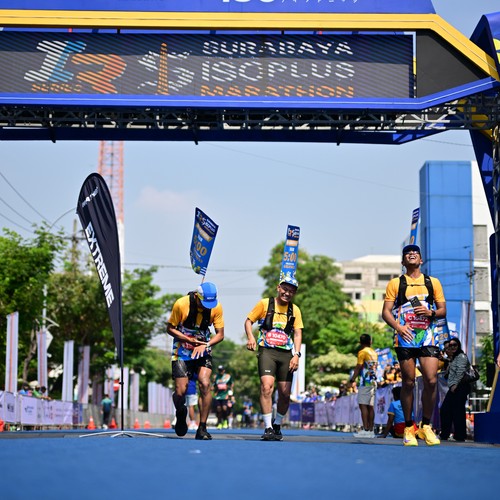 Race photo from SURABAYA ISOPLUS MARATHON 2026