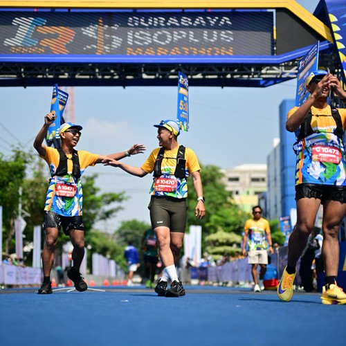 Race photo from SURABAYA ISOPLUS MARATHON 2026