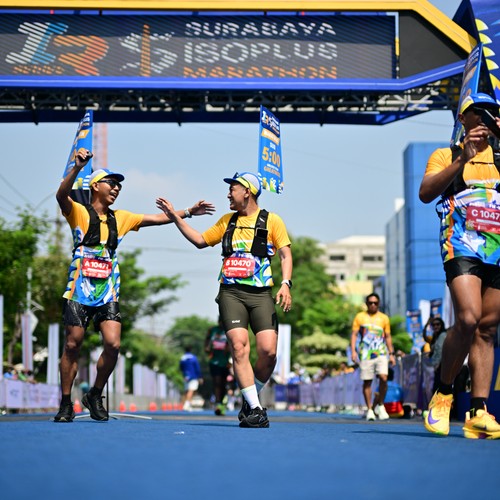 Race photo from SURABAYA ISOPLUS MARATHON 2026