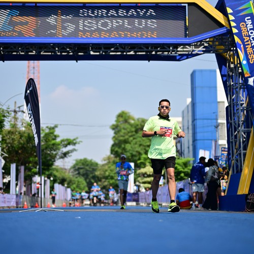Race photo from SURABAYA ISOPLUS MARATHON 2026