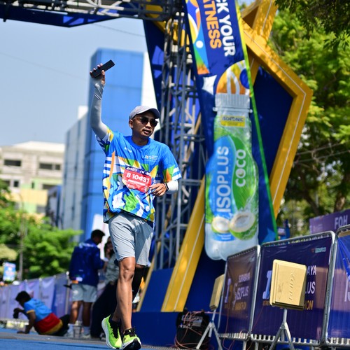 Race photo from SURABAYA ISOPLUS MARATHON 2026