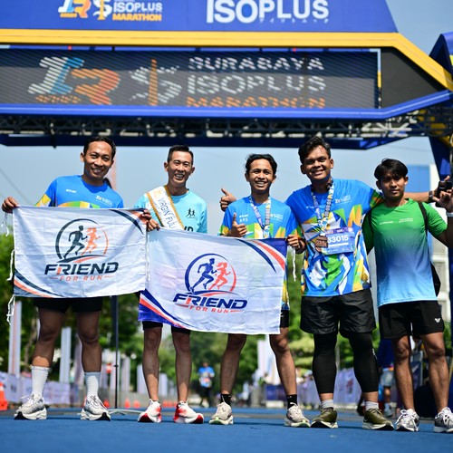 Race photo from SURABAYA ISOPLUS MARATHON 2026