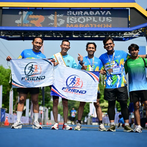 Race photo from SURABAYA ISOPLUS MARATHON 2026
