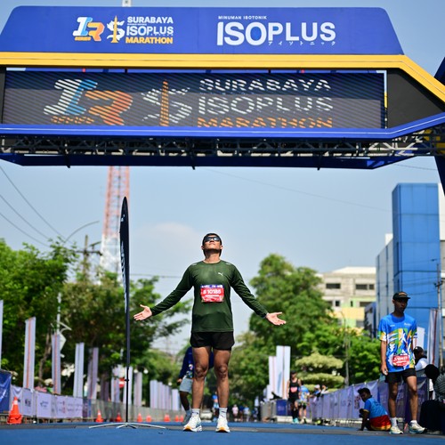 Race photo from SURABAYA ISOPLUS MARATHON 2026