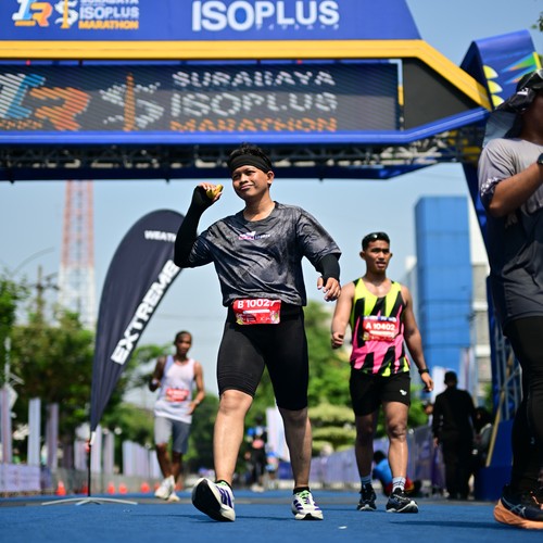Race photo from SURABAYA ISOPLUS MARATHON 2026