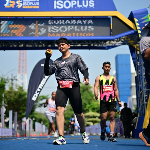 Race photo from SURABAYA ISOPLUS MARATHON 2026