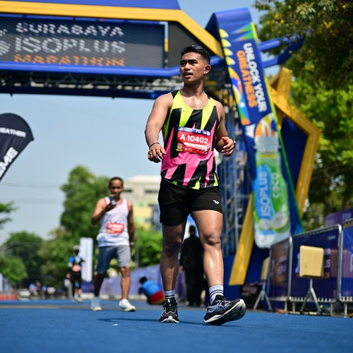 Race photo from SURABAYA ISOPLUS MARATHON 2026