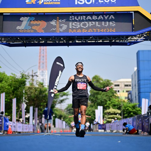 Race photo from SURABAYA ISOPLUS MARATHON 2026