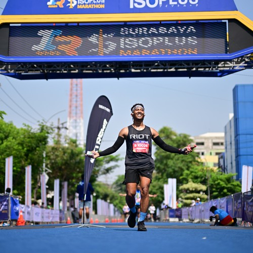 Race photo from SURABAYA ISOPLUS MARATHON 2026