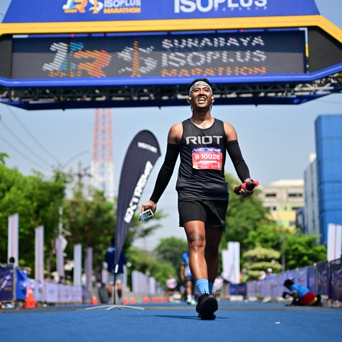 Race photo from SURABAYA ISOPLUS MARATHON 2026