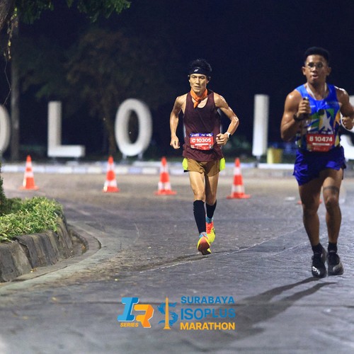 Race photo from SURABAYA ISOPLUS MARATHON 2026