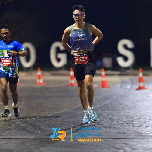 Race photo from SURABAYA ISOPLUS MARATHON 2026
