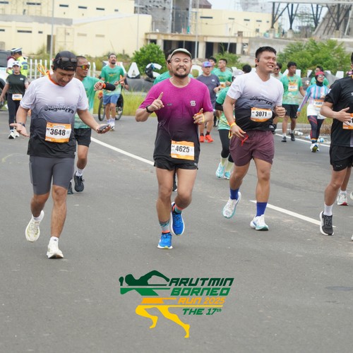 Race photo from ARUTMIN BORNEO RUN 2025