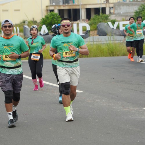 Race photo from ARUTMIN BORNEO RUN 2025