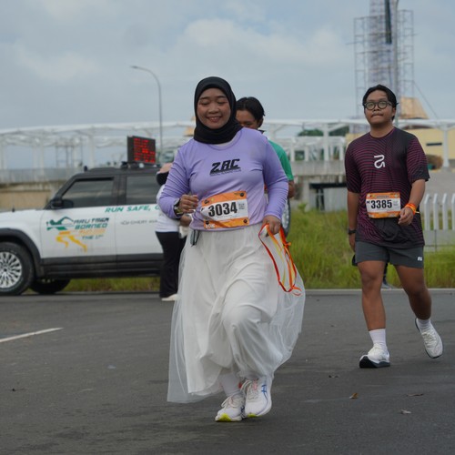 Race photo from ARUTMIN BORNEO RUN 2025