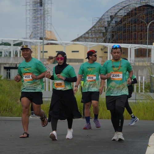 Race photo from ARUTMIN BORNEO RUN 2025
