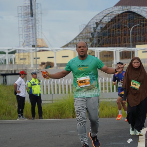 Race photo from ARUTMIN BORNEO RUN 2025