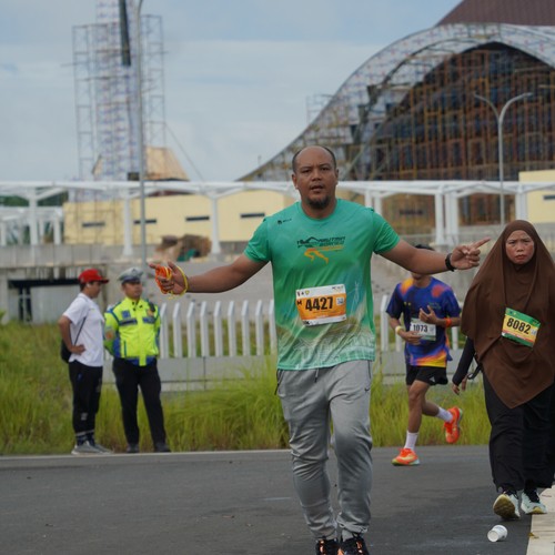 Race photo from ARUTMIN BORNEO RUN 2025