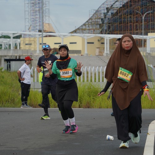Race photo from ARUTMIN BORNEO RUN 2025