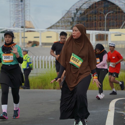Race photo from ARUTMIN BORNEO RUN 2025