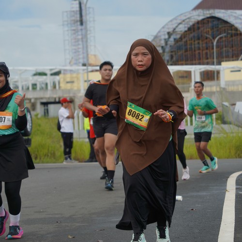 Race photo from ARUTMIN BORNEO RUN 2025