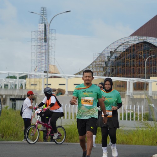 Race photo from ARUTMIN BORNEO RUN 2025