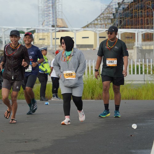 Race photo from ARUTMIN BORNEO RUN 2025
