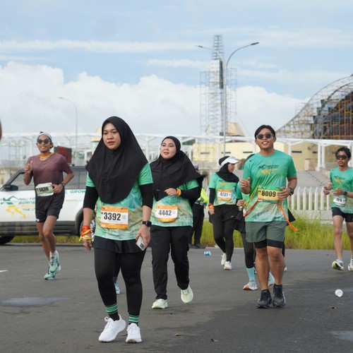 Race photo from ARUTMIN BORNEO RUN 2025