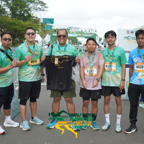Race photo from ARUTMIN BORNEO RUN 2025