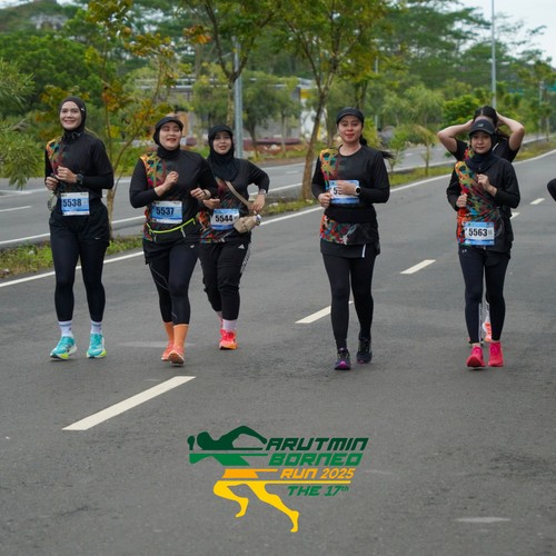 Race photo from ARUTMIN BORNEO RUN 2025