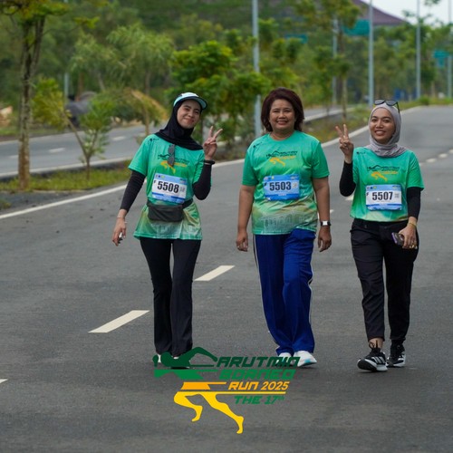 Race photo from ARUTMIN BORNEO RUN 2025