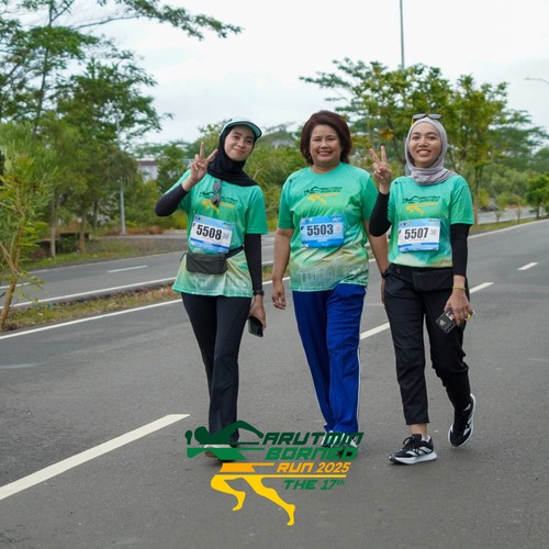 Race photo from ARUTMIN BORNEO RUN 2025